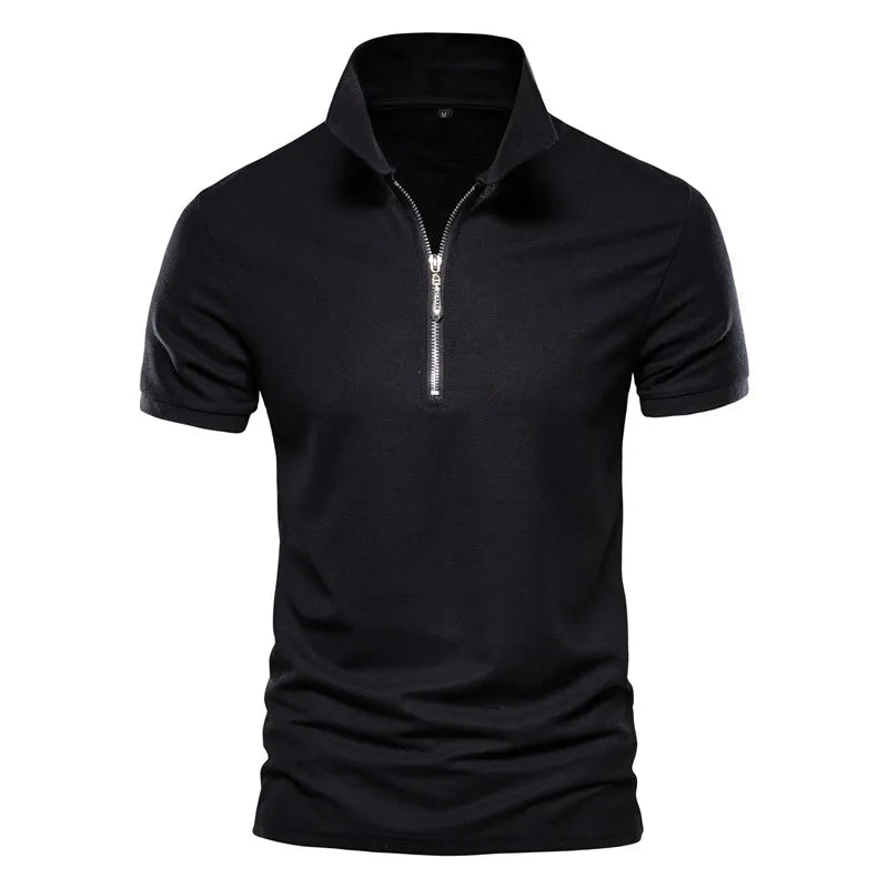SmartGearPros Embroidered Polo – Men’s Cotton Shirt with Giraffe Design for Casual Class