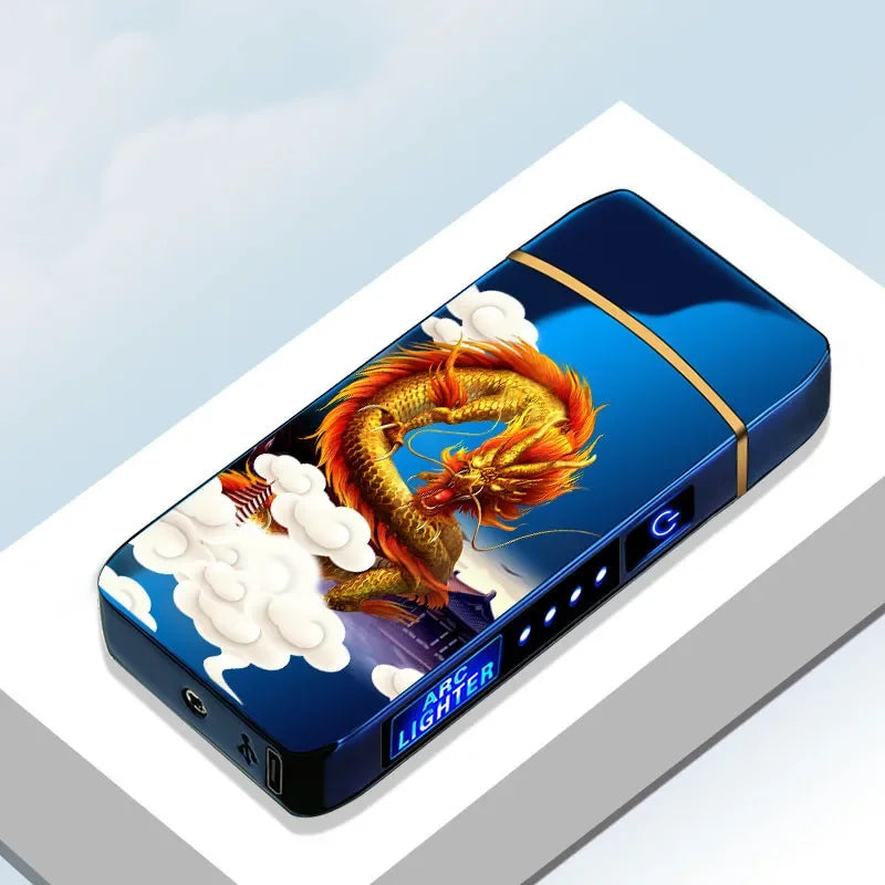 SmartGearPros Windproof Electric Plasma Lighter – Rechargeable, Flameless & USB Powered for Camping or Everyday Carry