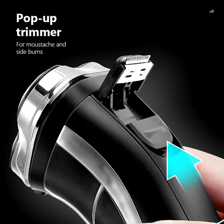 SmartGearPros Waterproof Electric Shaver – Fast Charging, Rechargeable Beard Trimmer & Razor