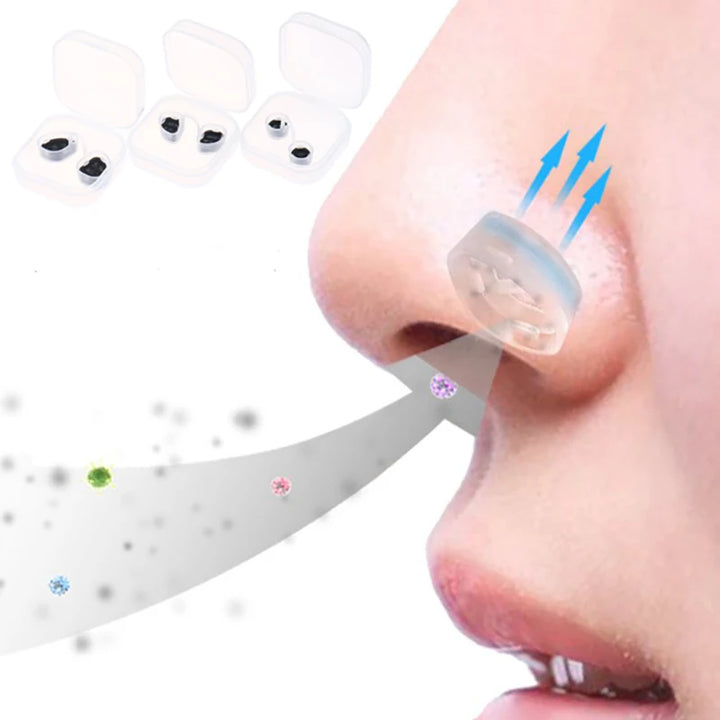SmartGearPros Carbon Nose Invisible Nasal Filter - Noise Reduction Sleep Aid