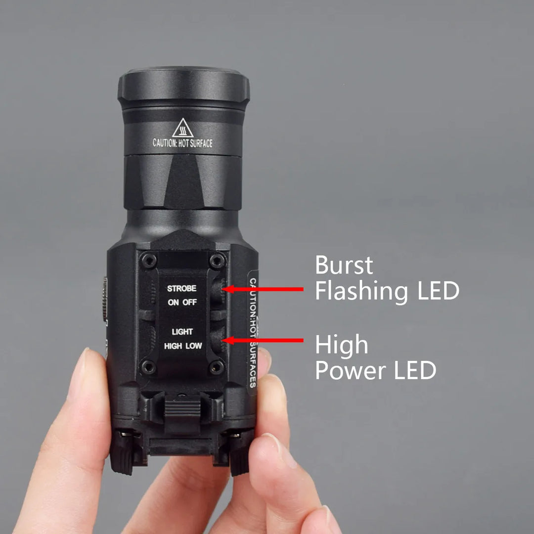 LAMBUL X300 Ultra Tactical Weapon Light – LED Pistol Flashlight