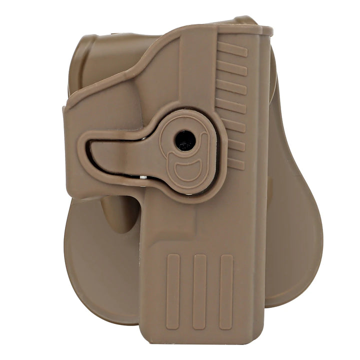 SmartGearPros Tactical Gun Holster for Glock 17/19 - Quick Locking Belt Pistol Holster