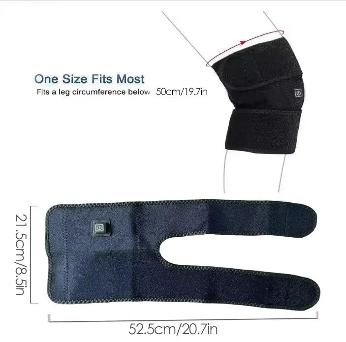 SmartGearPros Electric Heated Knee Pad – Pain Relief & Joint Support for Arthritis & Injury Recovery