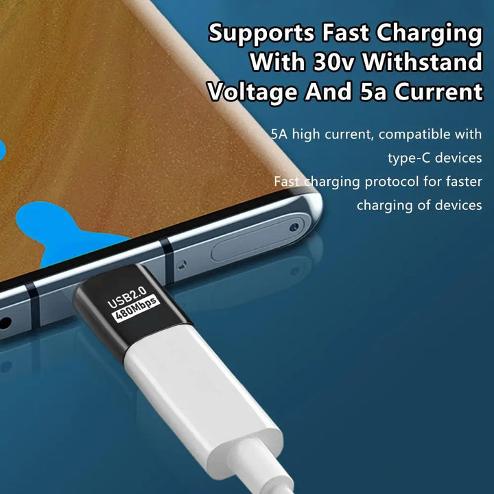 SmartGearPros USB to Type-C Adapter | Universal OTG USB-C to USB-A & Micro USB Converter | Fast Data Transfer & Charging for Huawei, POCO, Laptops & More