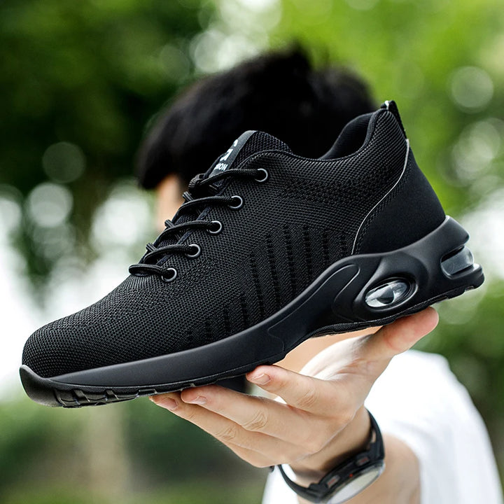 TANRDON Steel Toe Safety Boots – Indestructible Work Sneakers for Men