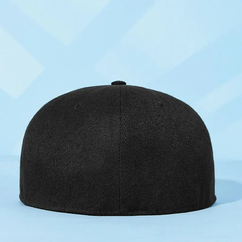 Big Bone Man Plus Size 64Cm Baseball Caps Adult Flat Peak Hip Hop Fitted Hat Men Women Large Size Snapback Cap Size 60Cm 62Cm product image showing features or usage