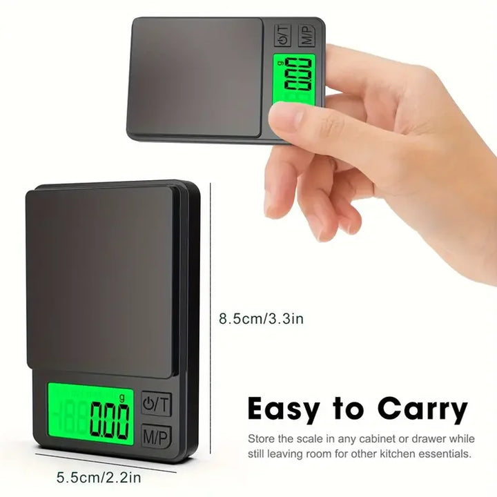 SmartGearPros Precision Pocket Scale – 1000g X 0.1g Digital Gram Scale for Accurate Weighing