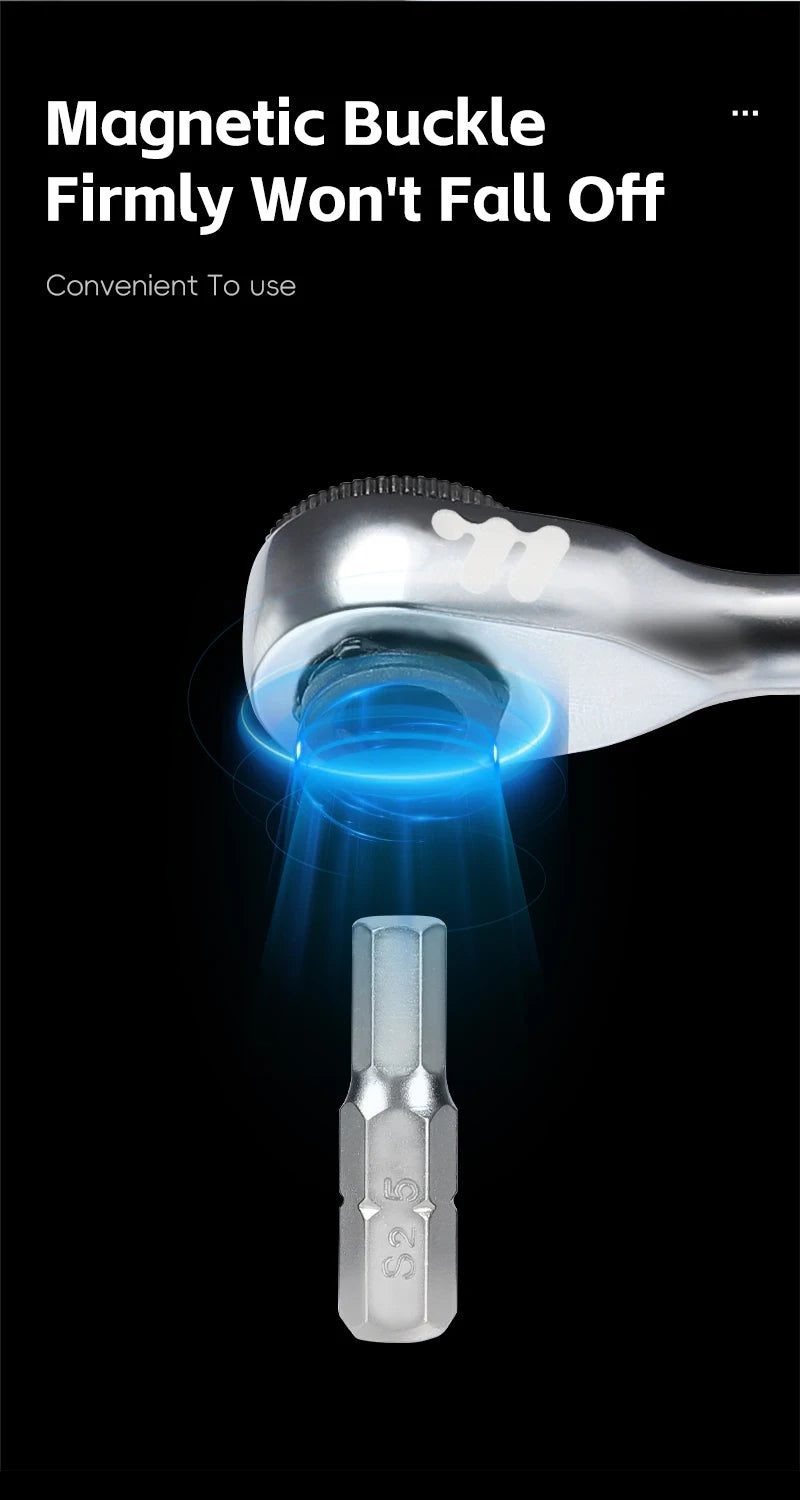 Multifunctional ratchet tool kit image angle 11