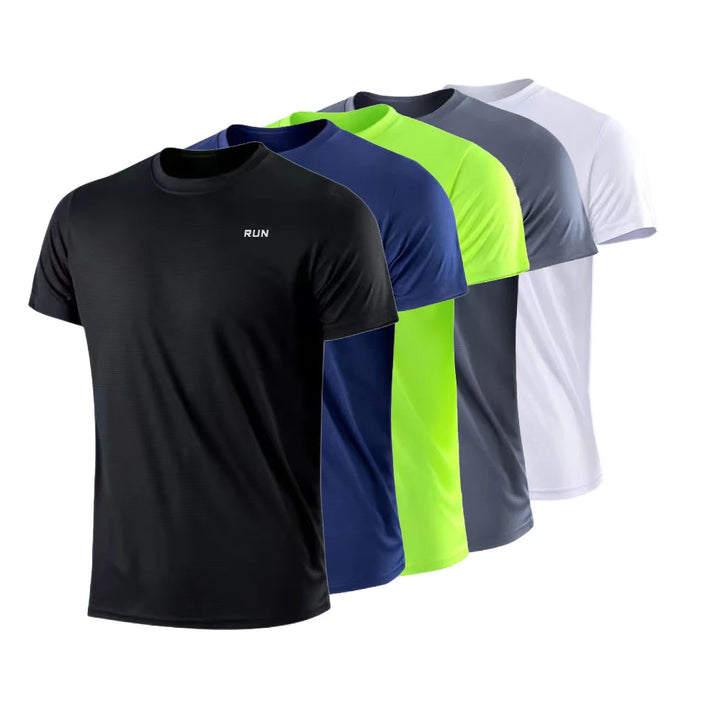 SmartGearPros Men's Quick Dry Short Sleeve – Lightweight, Moisture-Wicking Activewear Tee