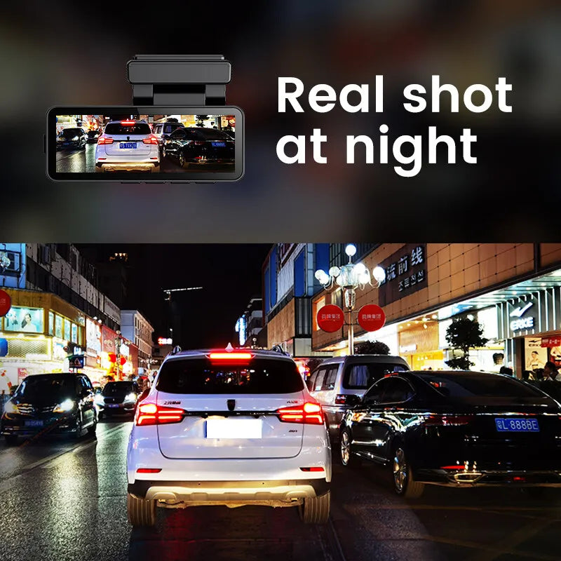 SmartGearPros EKLEVA 4K Ultra Dash Cam – Dual Lens, Night Vision, WiFi & G-Sensor for Ultimate Road Safety