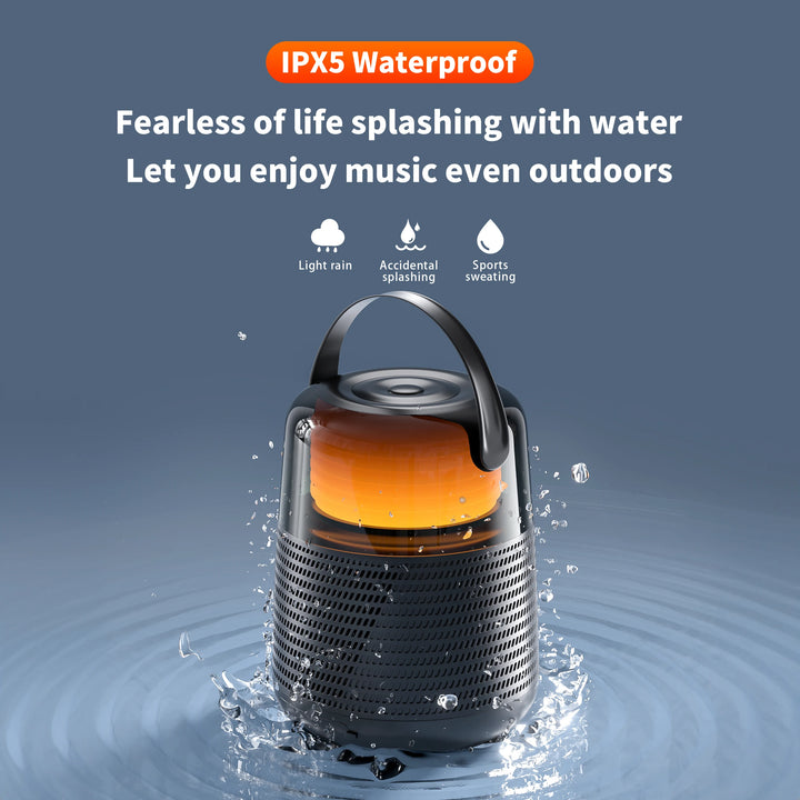 SmartGearPros QERE HF55 Bluetooth Speaker – Hi-Res 20W Audio with Dual Drivers & Premium Build