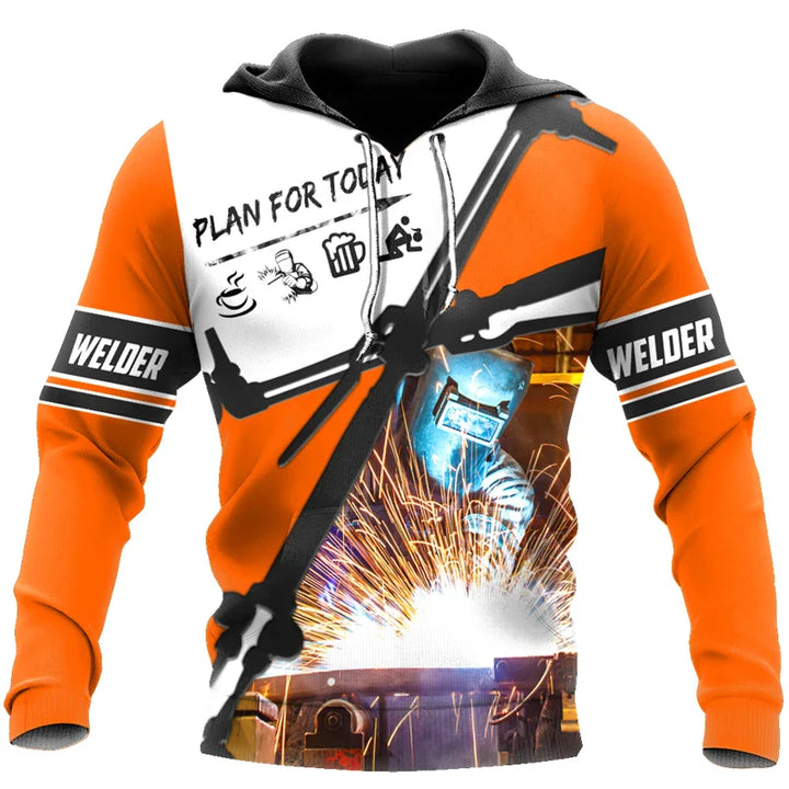 SmartGearPros Men's Hoodie Electric welder Pattern Hoodie Women Sweatshirts 3D Print Fashion Autumn Harajuku Unisex Hoodie Casual Tracksuit – Stylish, Comfortable & High-Quality Apparel