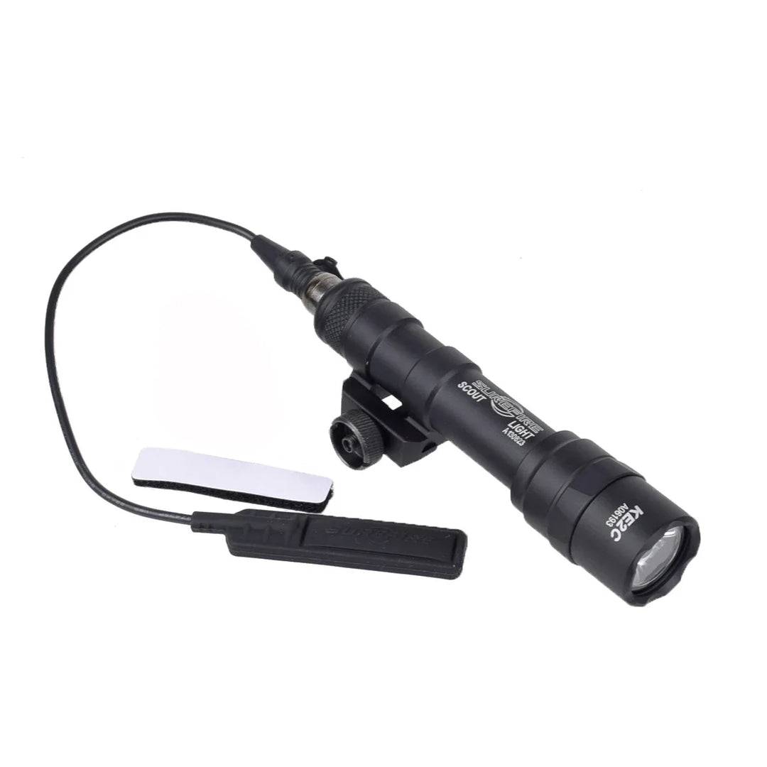 SmartGearPros Tactical SureFire M600 Weapons Flashlight - Hunting Scout Torch for AR15 Rifle with Button Remote