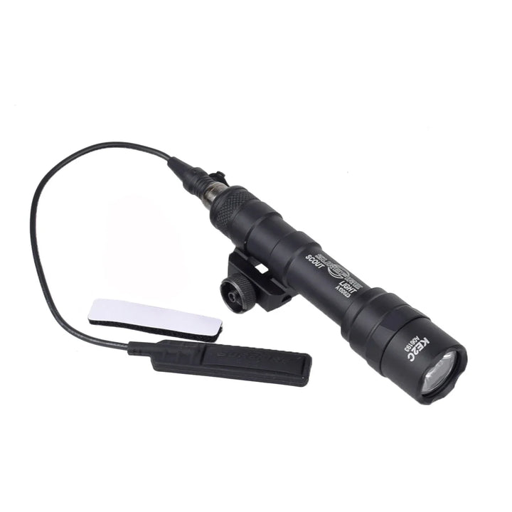 SmartGearPros Tactical SureFire M600 Weapons Flashlight - Hunting Scout Torch for AR15 Rifle with Button Remote