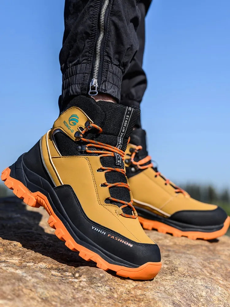 Work Boots Steel Toe Safety Shoes Men Women Anti Smash Work Shoes Sneakers Lightweight Safety Shoes Men Indestructible Boots product image showing features or usage