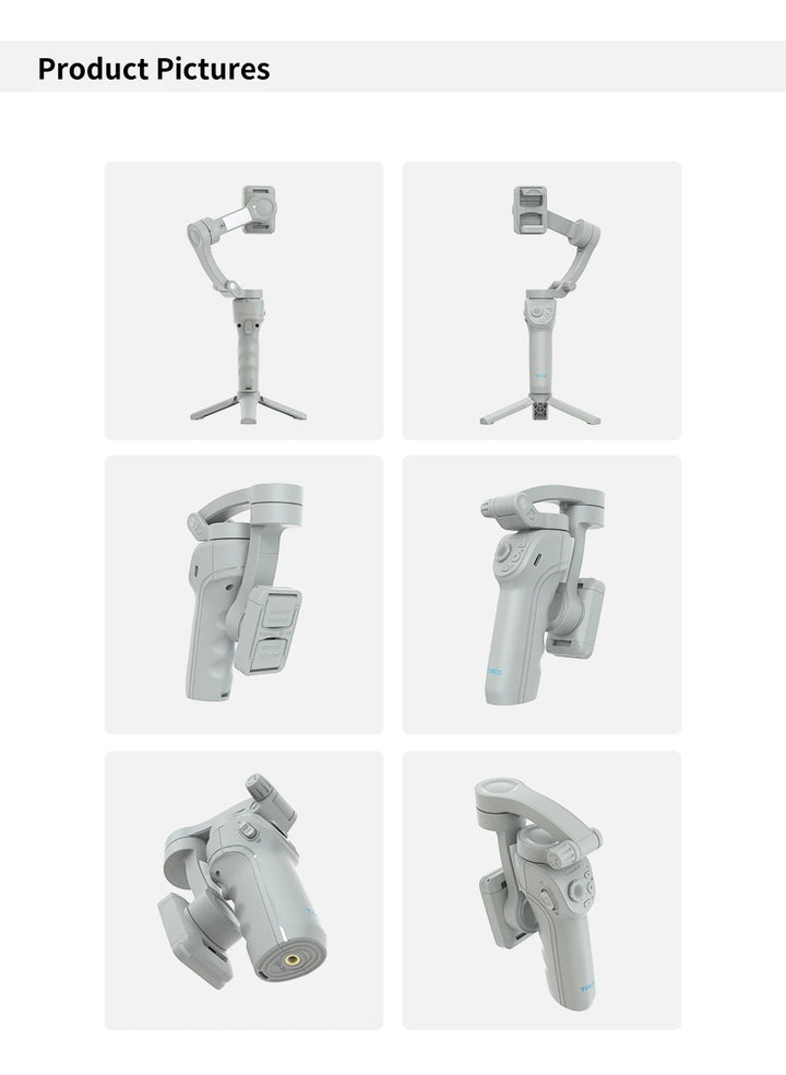 SmartGearPros 3-Axis Smartphone Gimbal – TOKQI M01 Handheld Stabilizer with Anti-Shake Tech & Add-On Options