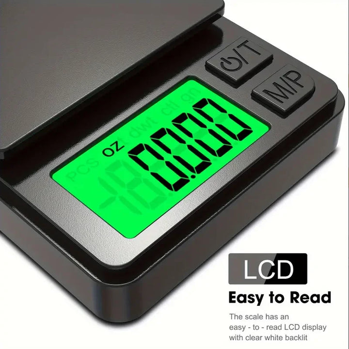 SmartGearPros Precision Pocket Scale – 1000g X 0.1g Digital Gram Scale for Accurate Weighing