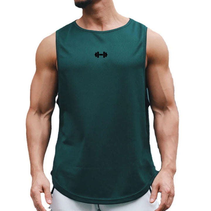 SmartGearPros Men's Gym Tank – Breathable, Sleeveless Muscle Tee for Summer Workouts