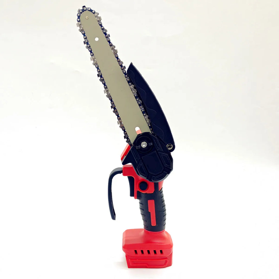 Fit For Milwaukee 18V Battery 8 Inch Chain Saw Brushless Chainsaw Electric Cordless Pruning Woodworking Cutting Power Tools product image showing features or usage