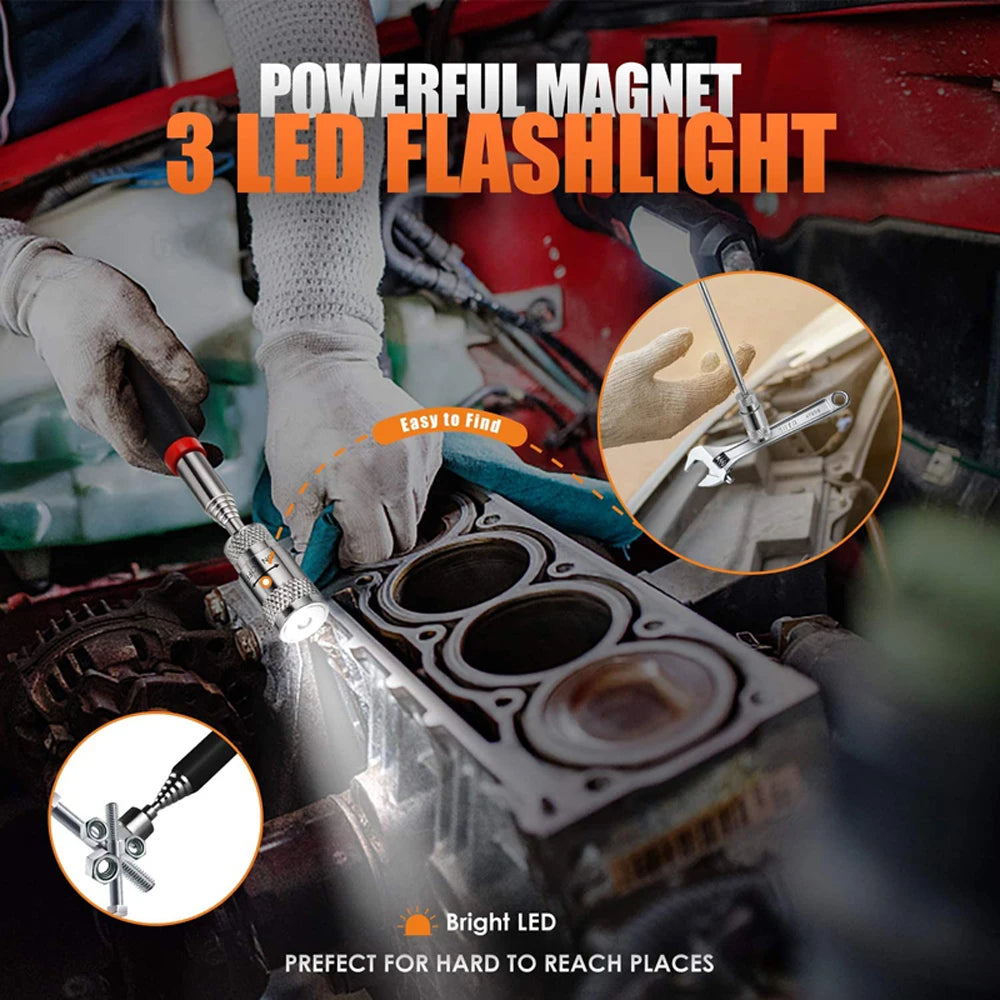 Digital protractor laying flat on workshop surface