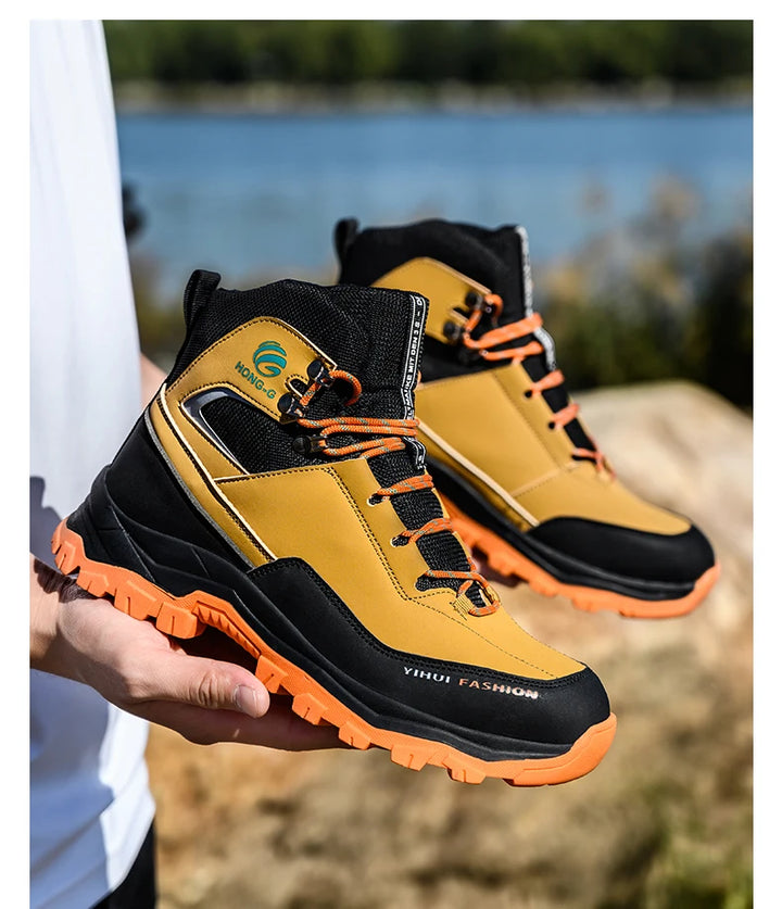Work Boots Steel Toe Safety Shoes Men Women Anti Smash Work Shoes Sneakers Lightweight Safety Shoes Men Indestructible Boots product image showing features or usage