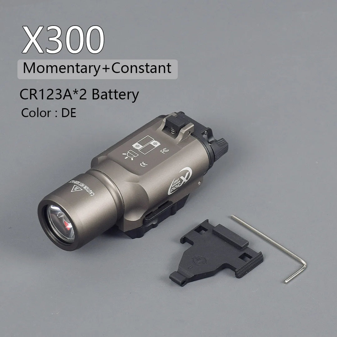 LAMBUL X300 Ultra Tactical Weapon Light – LED Pistol Flashlight
