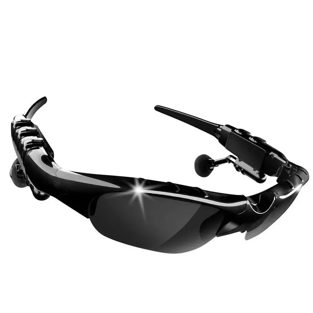 Sports Stereo Wireless Bluetooth Cycling Sunglasses 5 0 Headset Telephone Polarized Driving Sunglasses Mp3 Riding Eyes Glasses product image showing features or usage