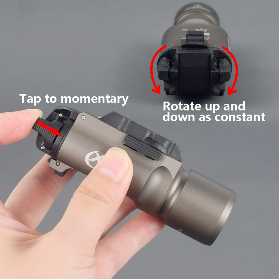 LAMBUL X300 Ultra Tactical Weapon Light – LED Pistol Flashlight