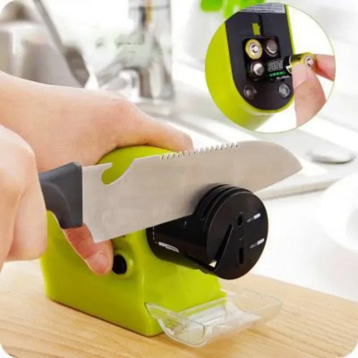 SmartGearPros Professional Knife Sharpener - Ceramic Stainless Steel Sharpening Tool