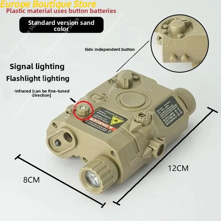 PEQ-15 Tactical Laser & Flashlight Combo – 20mm Rail Mount