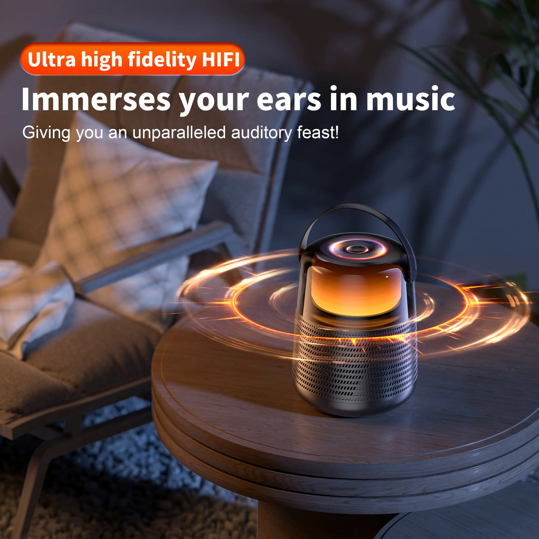 SmartGearPros QERE HF55 Bluetooth Speaker – Hi-Res 20W Audio with Dual Drivers & Premium Build