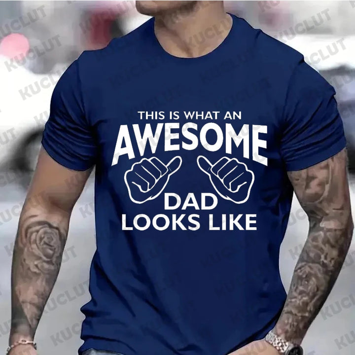 SmartGearPros Awesome Dad Tee – The Ultimate Father's Day Gift! 🎁👕