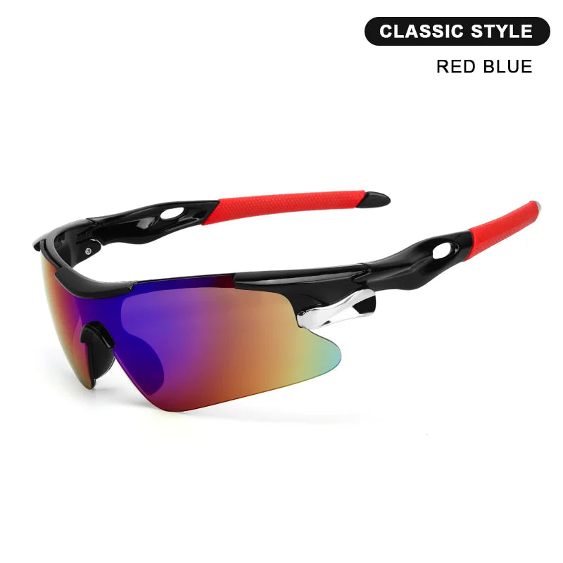 Riderace Sports Men Sunglasses Road Bicycle Glasses Mountain Cycling Riding Protection Goggles Eyewear Mtb Bike Sun Glasses product image showing features or usage