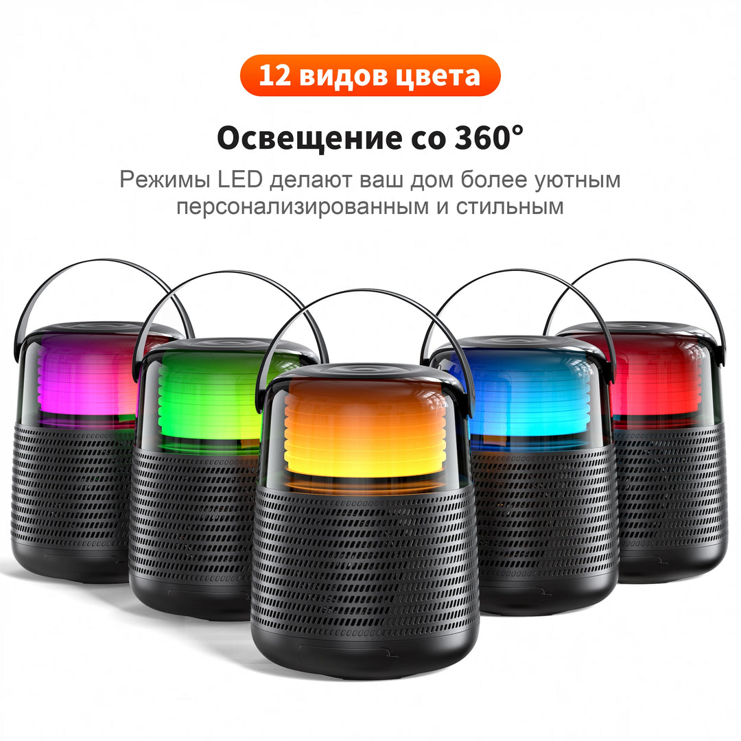 SmartGearPros QERE HF55 Bluetooth Speaker – Hi-Res 20W Audio with Dual Drivers & Premium Build