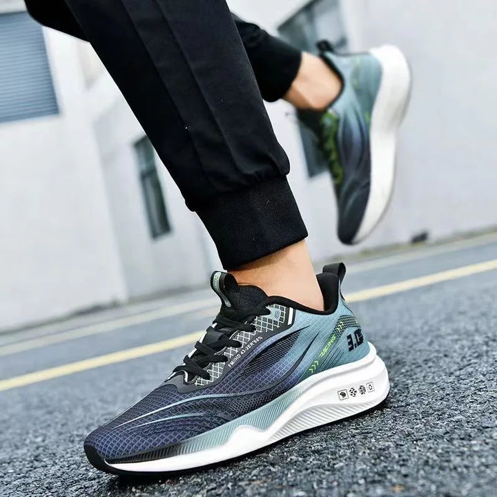 SmartGearPros Men's Height Increasing Shoes - 6CM Elevator Running Sneakers Anti-Slip Anti-Odor Leather Surface EU 39-45