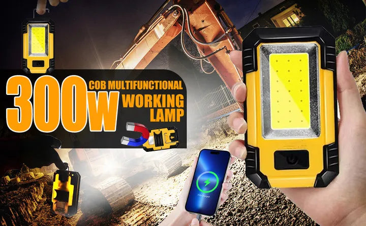 Powerful Xhp50 Led Flashlight Waterproof 18650 Torch With Side Light 7 Modes Camping Fishing Lantern Usb Rechargeable Zoom Lamp product image showing features or usage