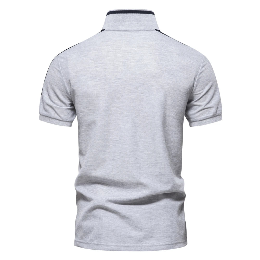SmartGearPros Embroidered Polo – Men’s Cotton Shirt with Giraffe Design for Casual Class