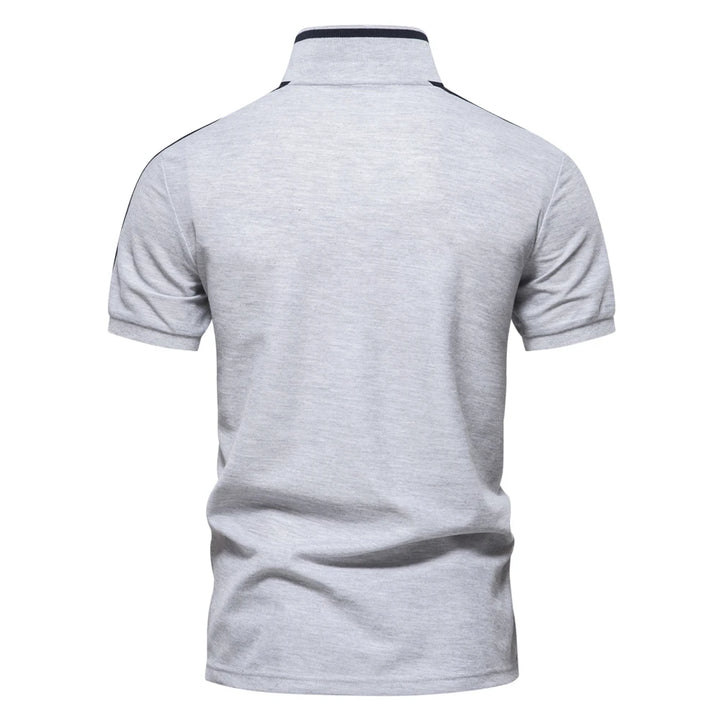 SmartGearPros Embroidered Polo – Men’s Cotton Shirt with Giraffe Design for Casual Class