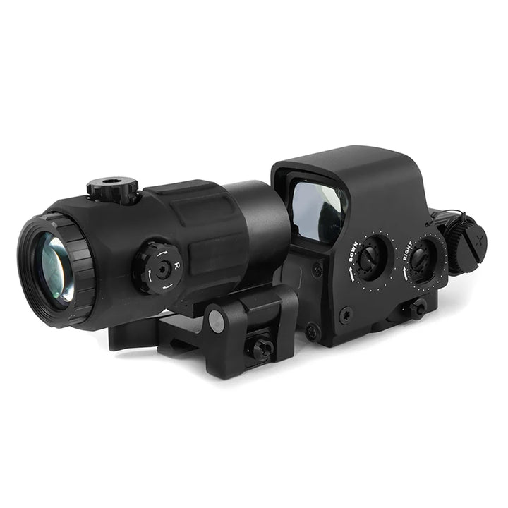 EVOLUTION GEAR G45 Tactical Magnifier – 5x Flip-to-Side Scope