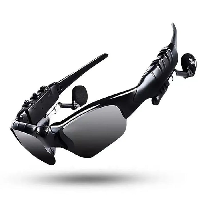 Sports Stereo Wireless Bluetooth Cycling Sunglasses 5 0 Headset Telephone Polarized Driving Sunglasses Mp3 Riding Eyes Glasses product image showing features or usage