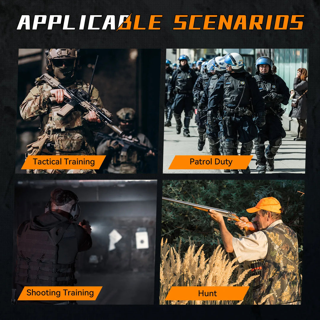 SmartGearPros 2026 Concealed Carry IWB Holster - Kydex Leather Quick Draw Pistol Holder