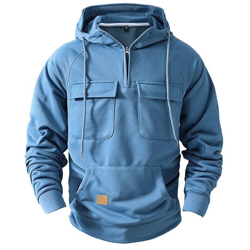 Men's hoodie sweatshirt image angle 12
