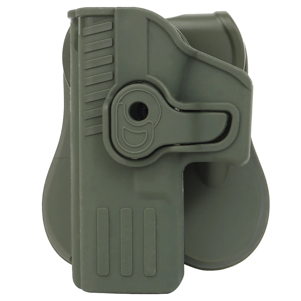 SmartGearPros Tactical Gun Holster for Glock 17/19 - Quick Locking Belt Pistol Holster