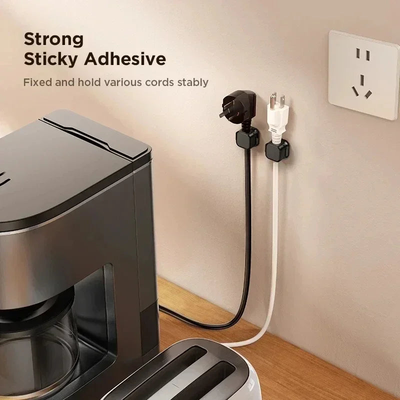SmartGearPros Magnetic Cable Clip – Adhesive Cord Organizer with Snap-On Holders for Desk, Car & Wall Use