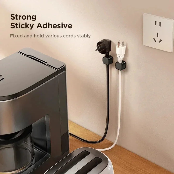 SmartGearPros Magnetic Cable Clip – Adhesive Cord Organizer with Snap-On Holders for Desk, Car & Wall Use