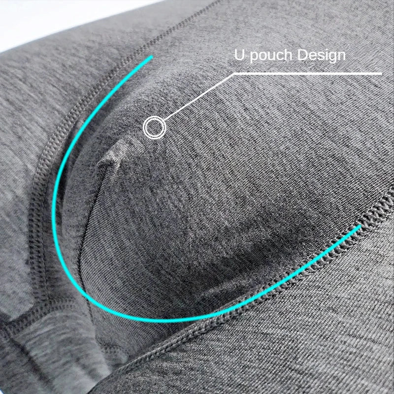 SmartGearPros BambooFlex Boxer Set - 6-Pack Ultra-Soft Breathable Underwear