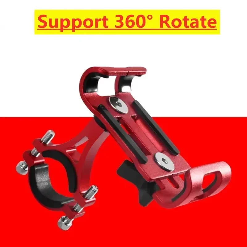 SmartGearPros SmartGearPros 360° Rotating Motorcycle & Bike Phone Mount – Secure Anti-Slip Aluminum Bracket for GPS & Smartphones