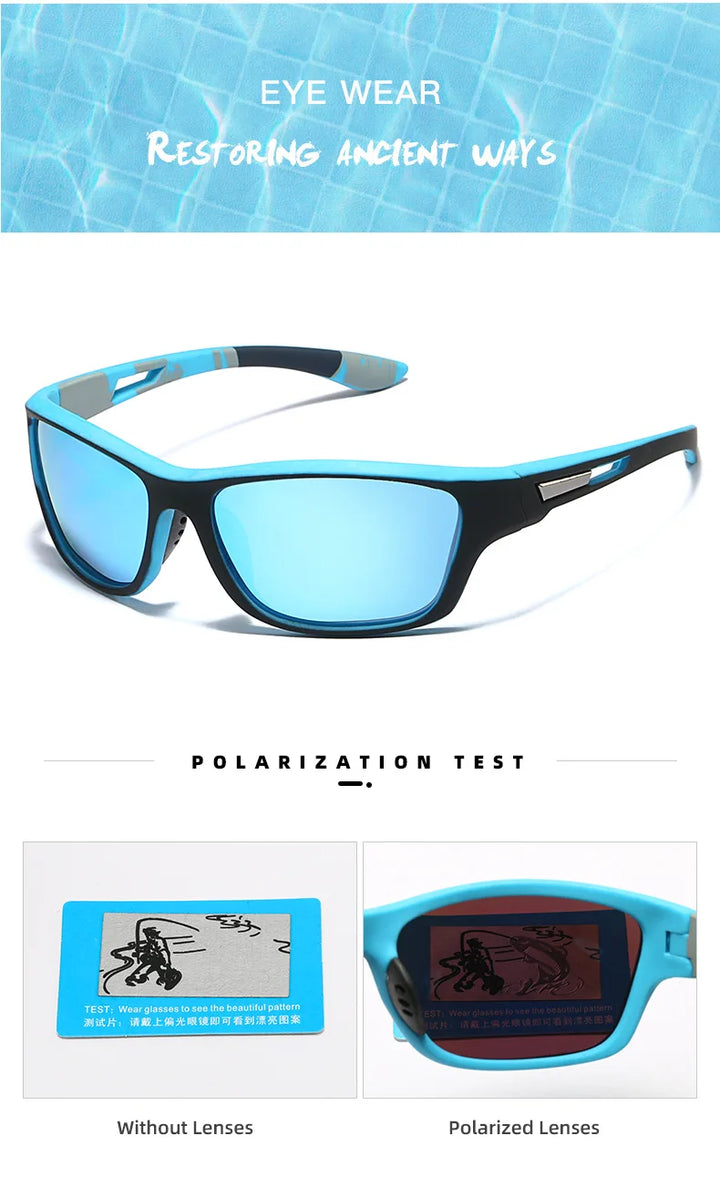 SmartGearPros Fashion Polarized Sunglasses – Sporty Unisex Shades with UV400 for Driving & Daily Wear