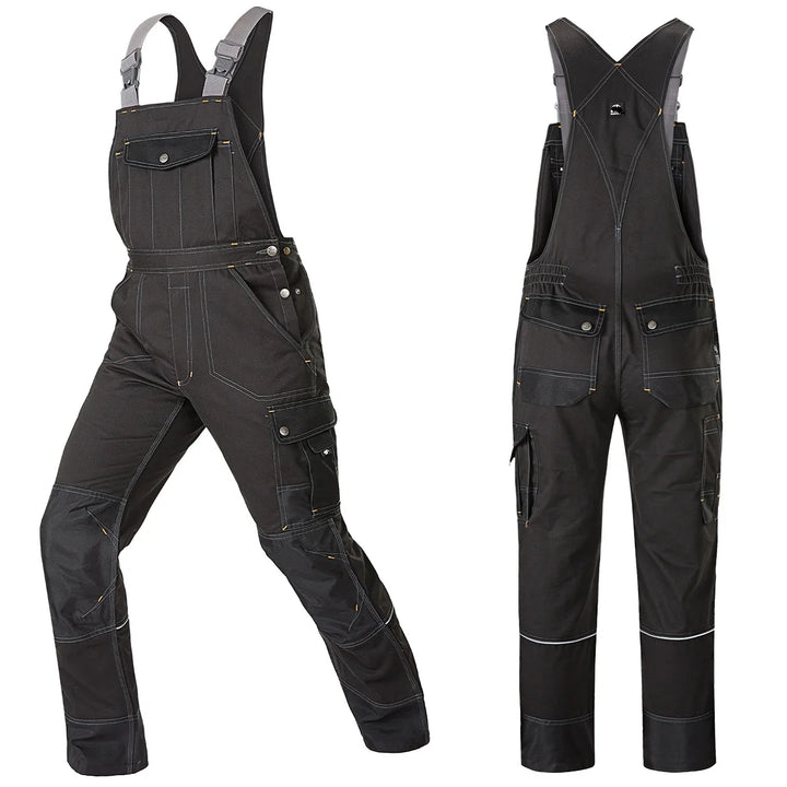 All In One Work Clothes Work Overalls Men Workwear Suit Welding Multi Pockets Jumpsuit Men Work Workshop Repairman Uniform product image showing features or usage