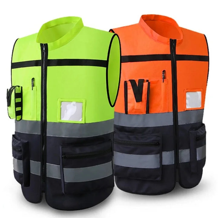 SmartGearPros Mesh Safety Vest – Breathable Reflective Gear for High-Visibility Work